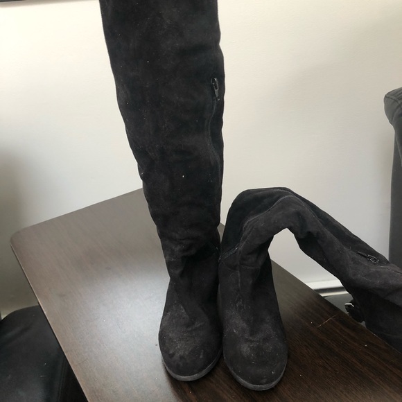 Torrid Women’s Wide Calf Over the knee Heeled Boots - Picture 3 of 4